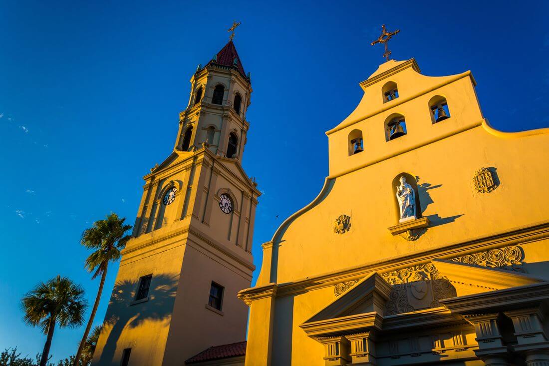 Florida Architecture — photo of St. Augustine Cathedral — American Butler