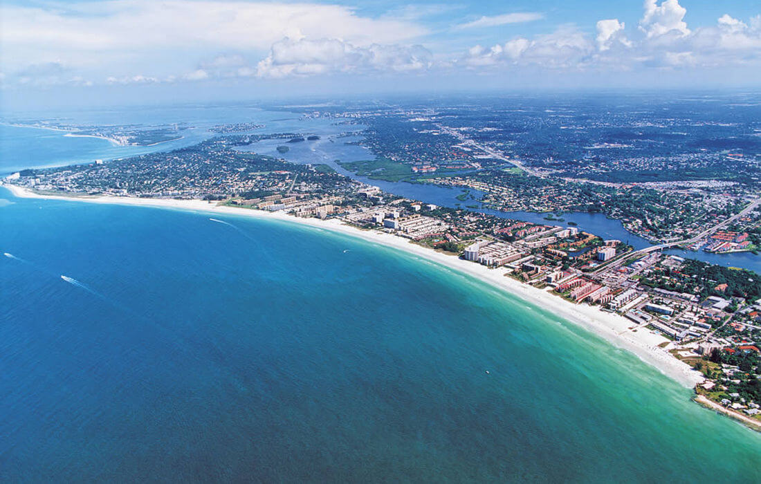 Остров Сиеста-Ки во Флориде - фото побережья - American Butler