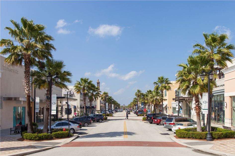 Джексонвилл во Флориде - фото торговых улиц города для шоппинга и отдыха