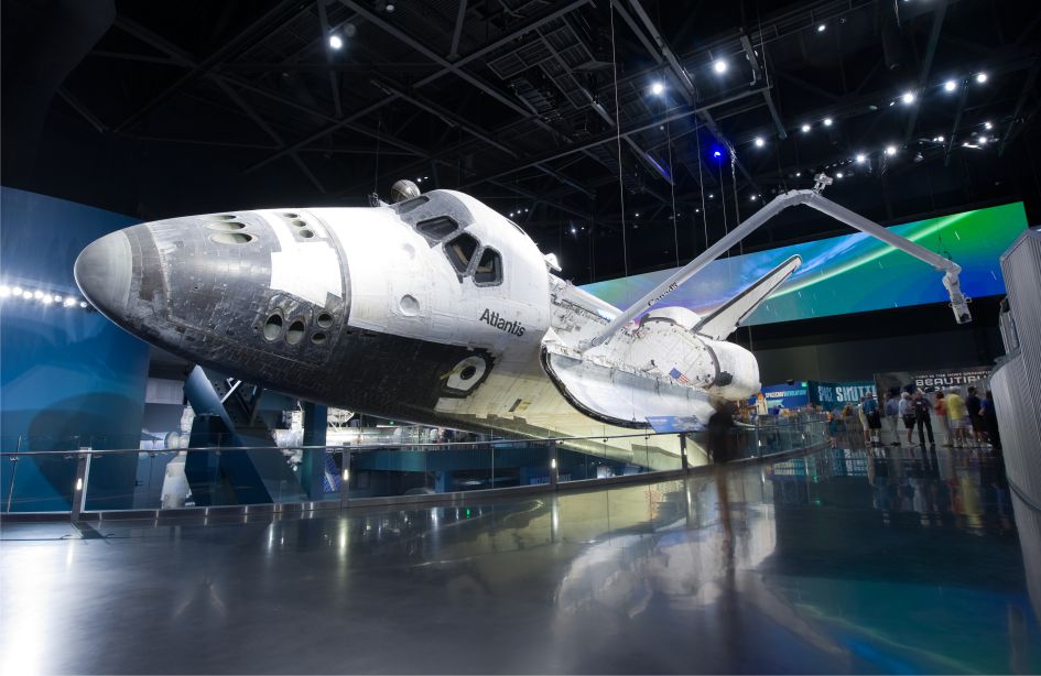 Excursion to Cape Canaveral in Florida — Photo of a Space Shuttle at NASA Museum — American Butler