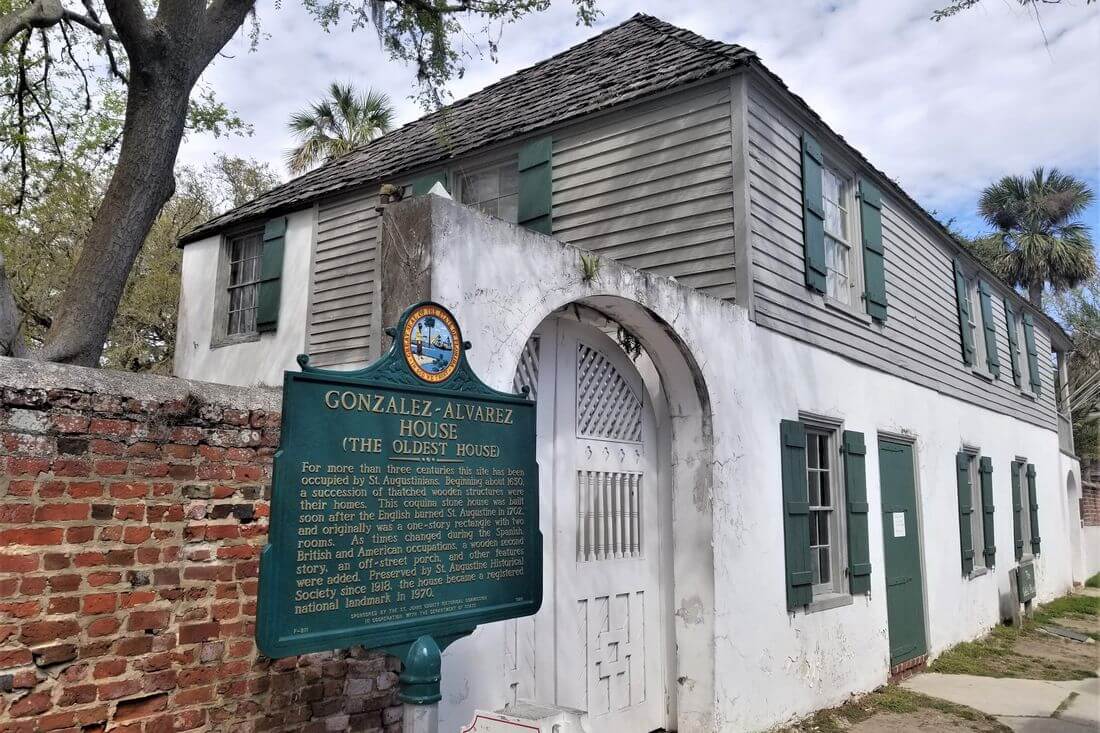 Oldest House Museum — Gonzales Alvarez House in St. Augustine — American Butler