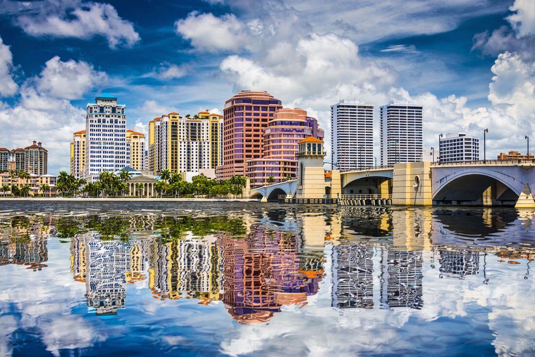 West Palm Beach Florida — Downtown photo — American Butler
