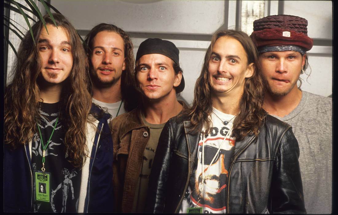 Субкультура Гранж в США в 90-х годах — фото группы Pearl Jam — American Butler