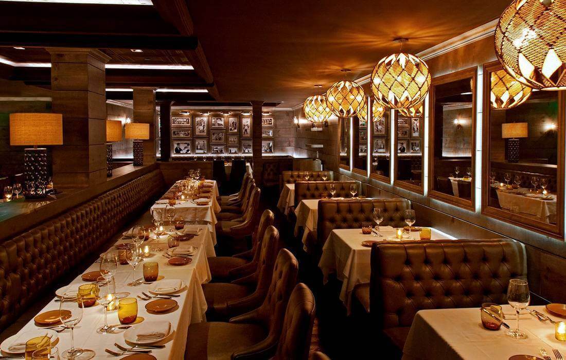 Популярные рестораны в Майами с итальянской кухней - фото столиков - American Butler