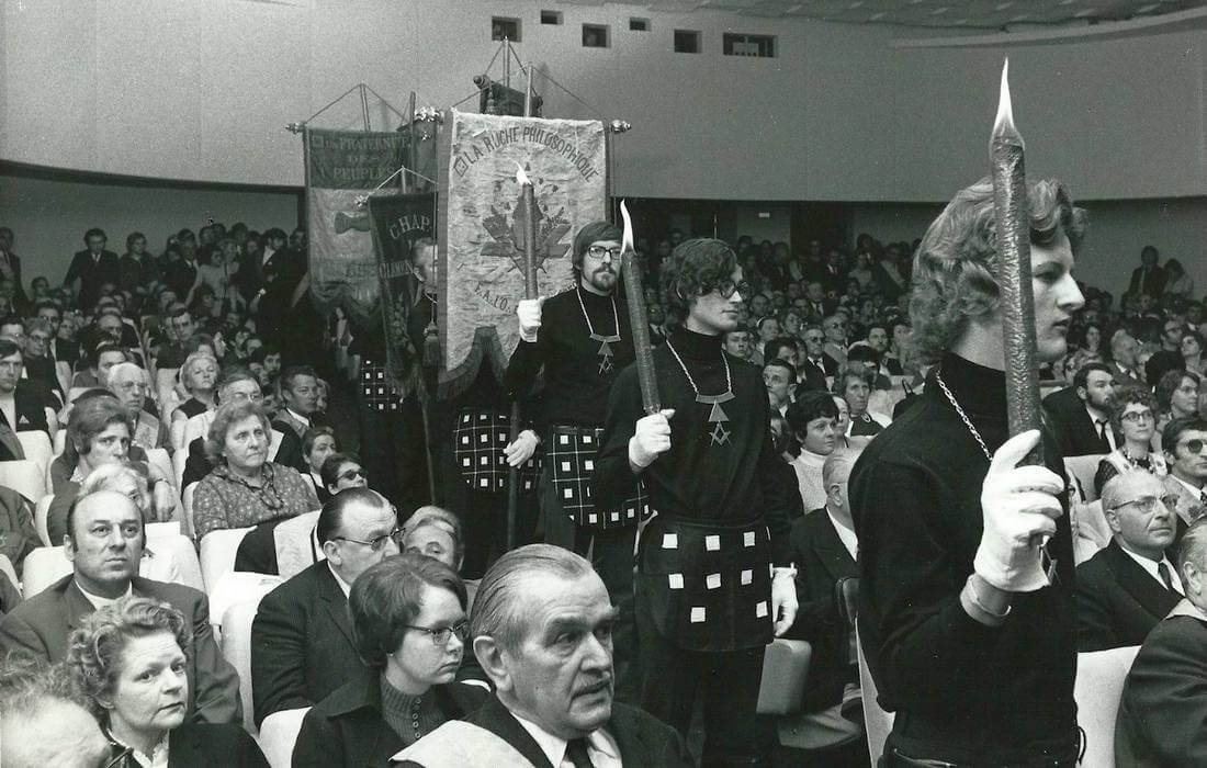 Кто такие масоны - фото на одном из собраний американских масонских лож - American Butler