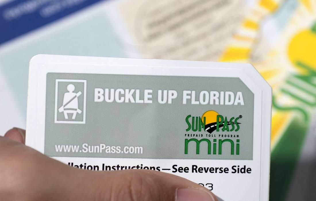 Карточка SunPass для оплаты платных дорог в США — American Butler