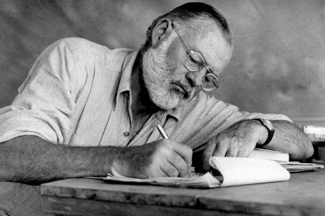 Photo by Ernest Hemingway — Top American Classic Writers — American Butler