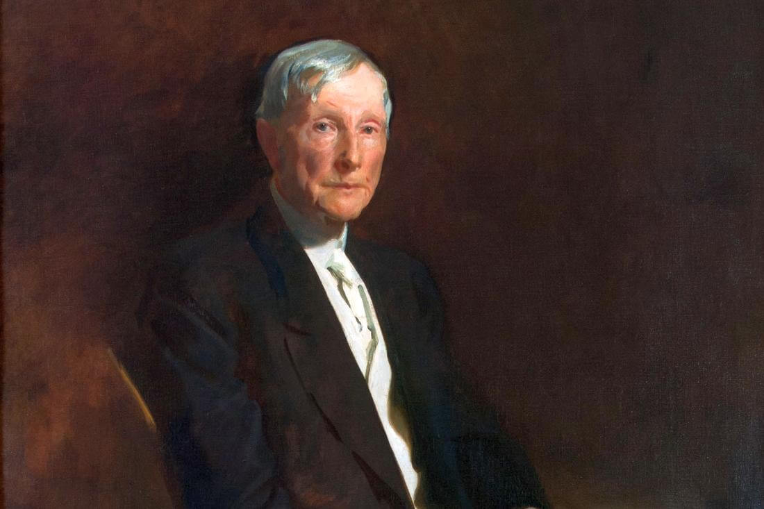 John Davison Rockefeller — фото картины предпринимателя в современном стиле — American Butler